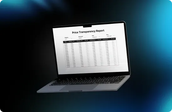 Daily transparency reports illustration